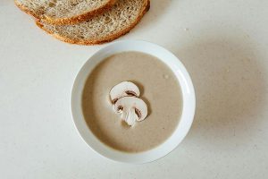 Read more about the article Sesame Mushroom Soup  From Cooking for Healthy Healing, by Linda Reetor-Page