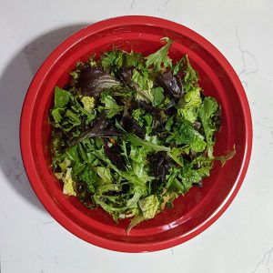 Read more about the article Farmer’s Market Salad with Japanese Miso Dressing by one of our patients